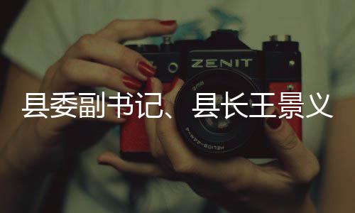 品安王景县委县长作义调研食记全工副书